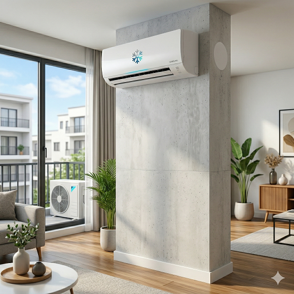 Hi-Wall AC Installation